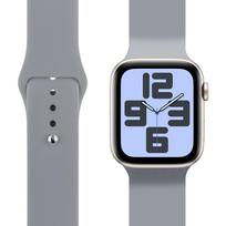 OBAL:ME silikoninė apyrankė skirta Apple Watch 42-49mm M-L pilkos spalvos