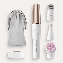 Braun face epilator Wet & Dry FaceSpa Pro, White/Bronze 912