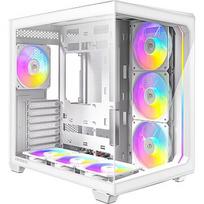 Antec C5 ARGB, Tempered Glass, White 0-761345-10034-2