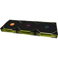 Lian Li UNI FAN TL 120 LCD Wireless, Black, 3 Pack + Controller 12TLLCD1W3B