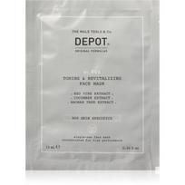 DEPOT NO. 806 TONING & REVITALIZING FACE MASK gaivinamoji veido kaukė vyrams 12x13 ml