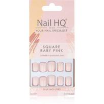 Nail HQ Square Priklijuojami nagai atspalvis Baby Pink 24 vnt.