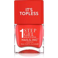 Nails Inc. It’s Topless gelinis nagų lakas ilgai išliekančio poveikio atspalvis Jennifer 14 ml