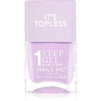 Nails Inc. It’s Topless gelinis nagų lakas ilgai išliekančio poveikio atspalvis Hailey 14 ml
