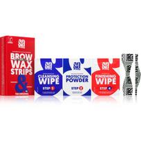 A.N.D. Beauty Wax Strips Brow depiliacinės vaško juostelės antakiams 8 vnt.