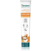 Himalaya Herbals Whitening Antiplaque Curcuma & Coconut Oil dantų pasta nuo apnašų, palaikanti dantenų sveikatą 75 ml