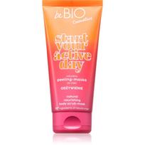 beBIO Start Your Active Day odos paviršių atkuriantis kūno šveitiklis 200 ml