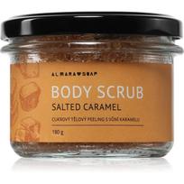 Almara Soap Body Scrub kūno šveitiklis su cukrumi celiulitui aromatas Salted Caramel 180 g