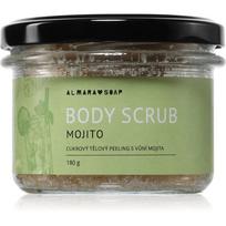 Almara Soap Body Scrub kūno šveitiklis su cukrumi celiulitui aromatas Mojito 180 g