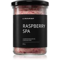 Almara Soap Bath Salt atpalaiduojamoji vonios druska aromatas Raspberry Spa 450 g