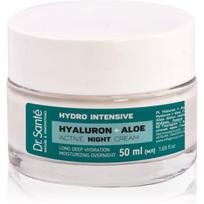 Dr. Santé Hydro Intensive Hyaluron + Aloe naktinis kremas su alavijais 50 ml