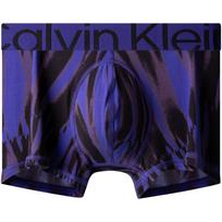 Calvin Klein Žakardinis juosmuo Madingi spausdinti Anti-Chafing Bokseriai Vyriški apatiniai Mėlyni Juodi NB3663FRJ M