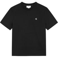 Calvin Klein Pullover Short Sleeve Letter Round Neck T-Shirt Women Tops Black 47A219G-UB1 S