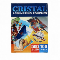 Laminavimo vokeliai 80x111 mm 250mic.