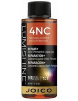 Joico skysti pusiau ilgalaikiai plaukų dažai tonavimui Joico LumiShine Demi Liquid 4NC, 60ml