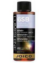 Joico skysti pusiau ilgalaikiai plaukų dažai tonavimui Joico LumiShine Demi Liquid 6SB, 60ml