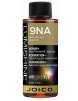 Joico skysti pusiau ilgalaikiai plaukų dažai tonavimui Joico LumiShine Demi Liquid 9NA, 60ml