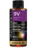 Joico skysti pusiau ilgalaikiai plaukų dažai tonavimui Joico LumiShine Demi Liquid 9V, 60ml