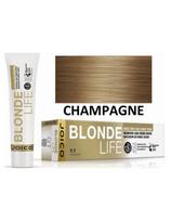 Joico skystas kreminis tonikas plaukų dažams greitam rezultatui Joico Blonde Life Champagne, 74ml