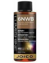 Joico skysti pusiau ilgalaikiai plaukų dažai tonavimui Joico LumiShine Demi Liquid 6NWB, 60ml