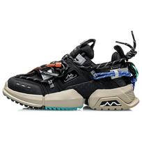 Li-Ning Comfortable Durable Casual Low-Top Dad Shoes Women Sneakers Black AGLQ138-1 36⅓