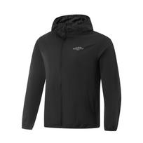 Li Ning Comprehensive Training Series Ice Silk Cool Comfort Sports Casual Simple Hooded Zipper Sun Protection Windbreaker Men Outerwear AFDV449-2 S