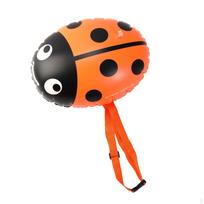 Plaukimo plūdurė atviram vandeniui Plaukimo diržas Burbulinis plūduras Triatlonininkams Valtininkams orange ladybug