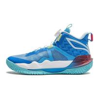 Li Ning Vaikų Pioneer Team 3 V3 Patogūs Vidutinio Aukščio Krepšinio Batai Vaikų sportbačiai Mėlyni Balti YKBU038-9 42