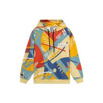 Li-Ning All Over Print Pullover Sweatshirt Unisex sweatshirt Fresh-Fruit-Yellow AWDRG23-1 L