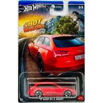 Hot Wheels Mainline Hot Wagons Modeliukas 17 Audi RS 6 Avant red