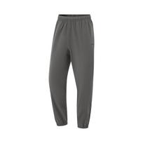 Li Ning Fitness Series Casual Simple Solid Color Comfortable Elastic Cuffed Knitted Sports Pants Men Bottoms Gray AYKV485-5 S