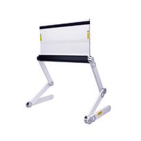 Portable Notebook Suitable With Cooling Fan Adjustable 360 Degree Folding Laptop Desk Table Stand Tray for Bed And Sofa balta
