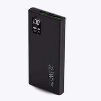 Greitojo įkrovimo išorinė baterija FIT2 K7 10000mAh 22.5W PD su USB-C, juoda