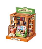 Miniatiūrinis namas, Mūzos knygynas, Rolife, DS040, Miniature house kits