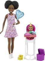 Lėlė auklė Barbie su priedais Native