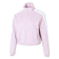 Puma Breathable Fashion Casual Stand Collar Jacket Women jackets Pink 631311-90 S