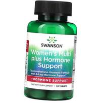 Moteriškas hormoninis palaikymas, Women's Multi Plus Hormone Support, Swanson 90 tablečių (36280233) 90tab