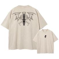 Japan Anime Bleach Ulquiorra·Cifer Graphic Printed T Shirt Men Women Manga Tshirts Harajuku High Quality Washed Cotton T-shirt S