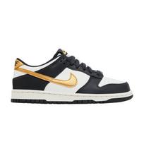 Nike Dunk Low GS Anthracite Metallic Gold Kids Sneakers Black Summit-White HV2533-100 36
