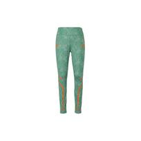 Adidas X Stella McCartney Logo Print High-Waisted Fitness Leggings Women Leggings Green HI6046 XS