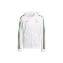 Adidas Italy DNA Full-Zip Hoodie Color Block Long Sleeve Jacket Men's Jacket White IU2104 XL white