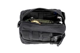 Taktinis išgyvenimo rinkinys Survival bag Modux 40-In-1, juodas