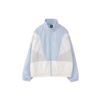Anta Life Series SS22 Color Block Windbreaker Jacket Women Jacket Cloud-Blue 162238609-1 XXXL white