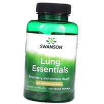 Plaučių sveikatos palaikymas, Lung Essentials 500, Swanson 120 kaps. (71280412) 120vcaps
