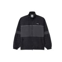 Li Ning Reflective Loose Fit Sports Windbreaker Jacket Men Jacket Black AFDS035-2 XS
