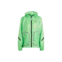 Adidas X Stella McCartney raidžių spaudos sportinis džemperis su gobtuvu moteriškas striukė žalia HR2213 M