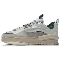 Li Ning Zen Audinys Sintetinė Oda Suede Žemi Batai Vyriški Sportbačiai Mikro-Krištolo-Pilki AGCR271-3 43