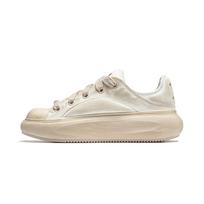 Li Ning Cloud Travel C4D Comfortable Versatile Shock Absorbing Wear Resistant Low Top Casual Shoes Men Casual Shoes Off-White AZGU037-4 43