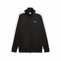 Puma Logo Sports Leisure Knitted Jacket Men Jackets Black 631858-01 S