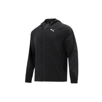 Puma Logo Print Hooded Jacket Men Jacket Black 521532-01 M